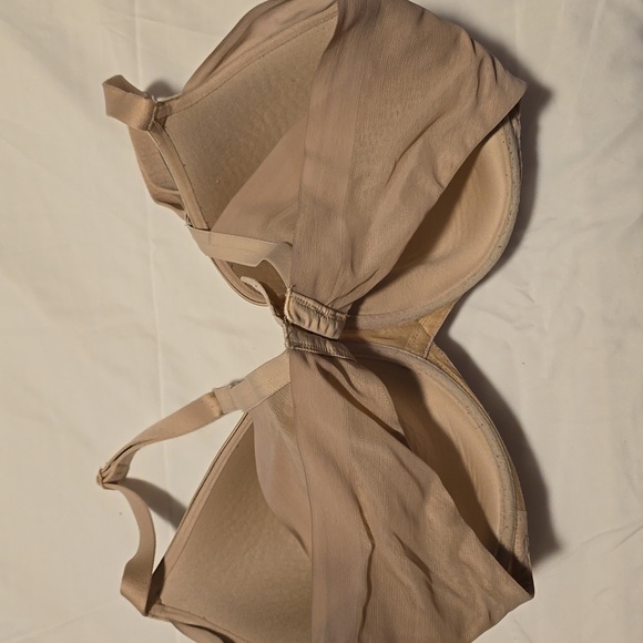 Wacoal 36G Full-Coverage Bra Tan Nude Molded Cups Seamless - Picture 2 of 3